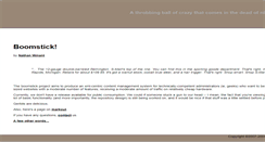 Desktop Screenshot of boomstick.exegetic.net