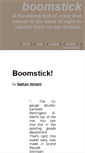 Mobile Screenshot of boomstick.exegetic.net